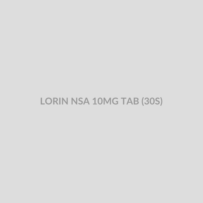 LORIN NSA 10MG TAB (30S) - Bolan Clinic Pharmacy