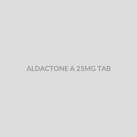ALDACTONE A 25MG TAB - Bolan Clinic Pharmacy