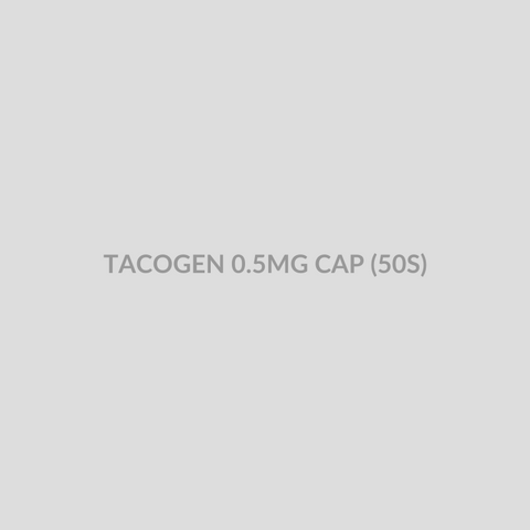 TACOGEN 0.5MG CAP (50S) - Bolan Clinic Pharmacy