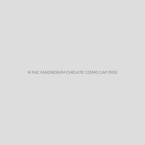 N FAC MAGNESIUM CHELATE 125MG CAP (90S) - Bolan Clinic Pharmacy