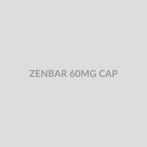 ZENBAR 60MG CAP - Bolan Clinic Pharmacy