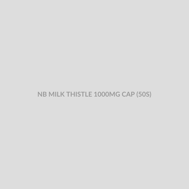 NB MILK THISTLE 1000MG CAP (50S) - Bolan Clinic Pharmacy