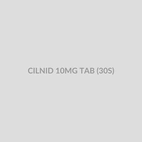 CILNID 10MG TAB (30S) - Bolan Clinic Pharmacy