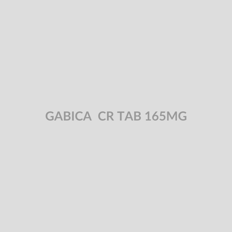 GABICA CR TAB 165MG - Bolan Clinic Pharmacy