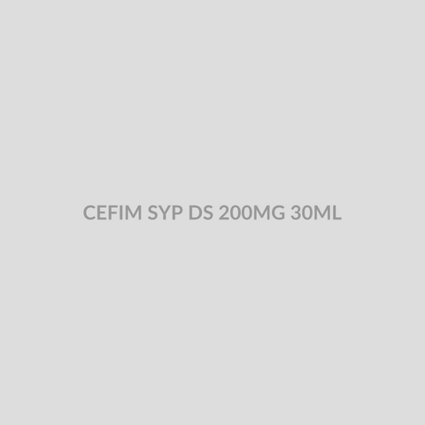 CEFIM SYP DS 200MG 30ML - Bolan Clinic Pharmacy
