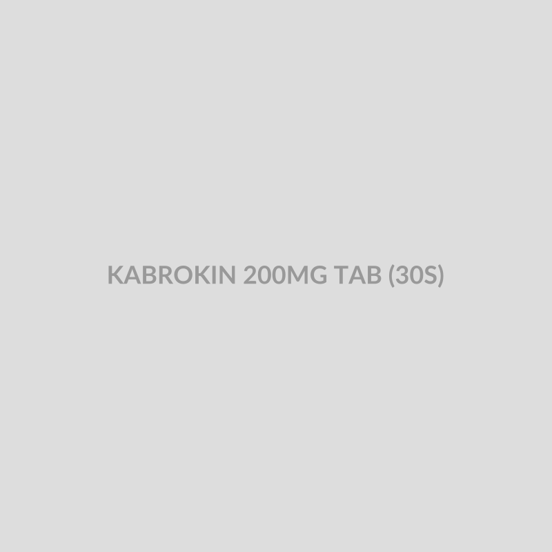 KABROKIN 200MG TAB (30S) - Bolan Clinic Pharmacy