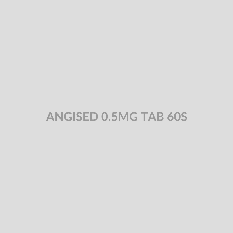 ANGISED 0.5MG TAB 60S - Bolan Clinic Pharmacy