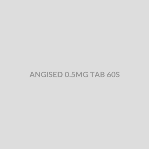 ANGISED 0.5MG TAB 60S - Bolan Clinic Pharmacy