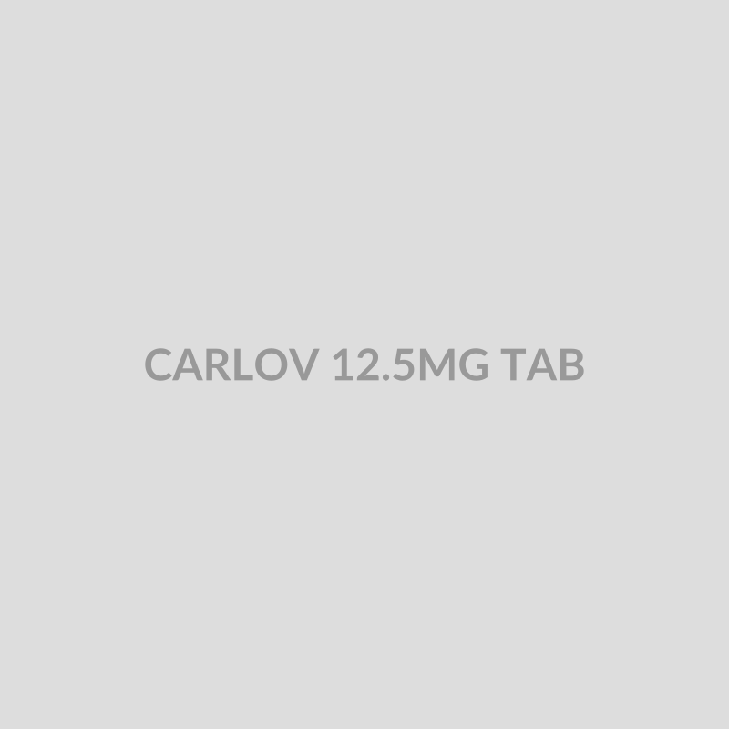 CARLOV 12.5MG TAB - Bolan Clinic Pharmacy