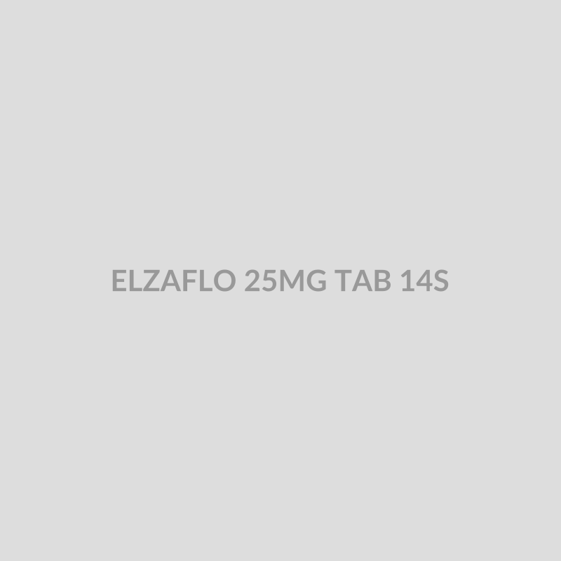 ELZAFLO 25MG TAB 14S - Bolan Clinic Pharmacy