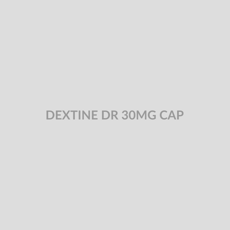 DEXTINE DR 30MG CAP - Bolan Clinic Pharmacy
