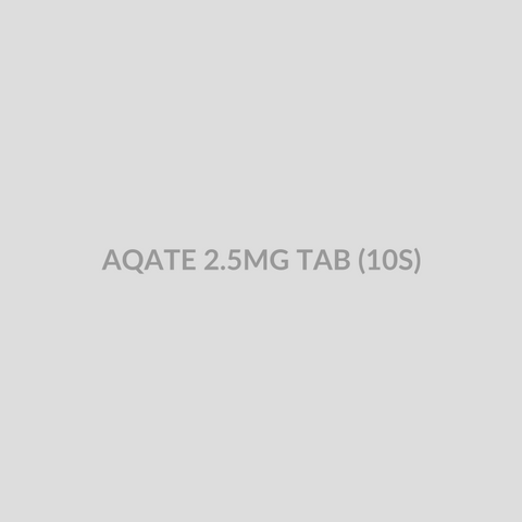 AQATE 2.5MG TAB (10S) - Bolan Clinic Pharmacy