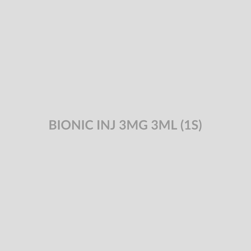 BIONIC INJ 3MG 3ML (1S) - Bolan Clinic Pharmacy