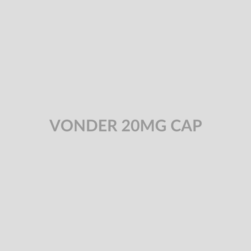 VONDER 20MG CAP - Bolan Clinic Pharmacy
