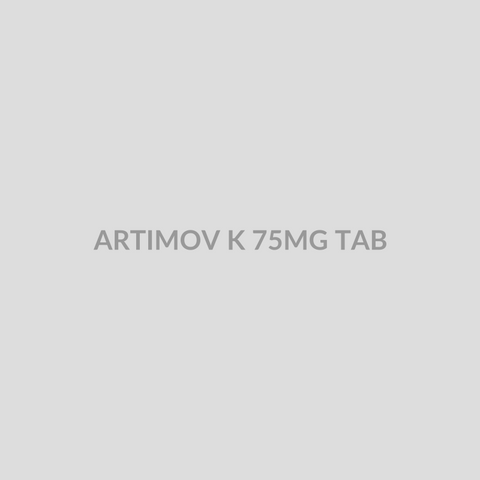 ARTIMOV K 75MG TAB - Bolan Clinic Pharmacy