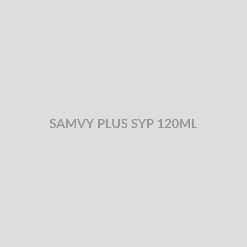 SAMVY PLUS SYP 120ML - Bolan Clinic Pharmacy