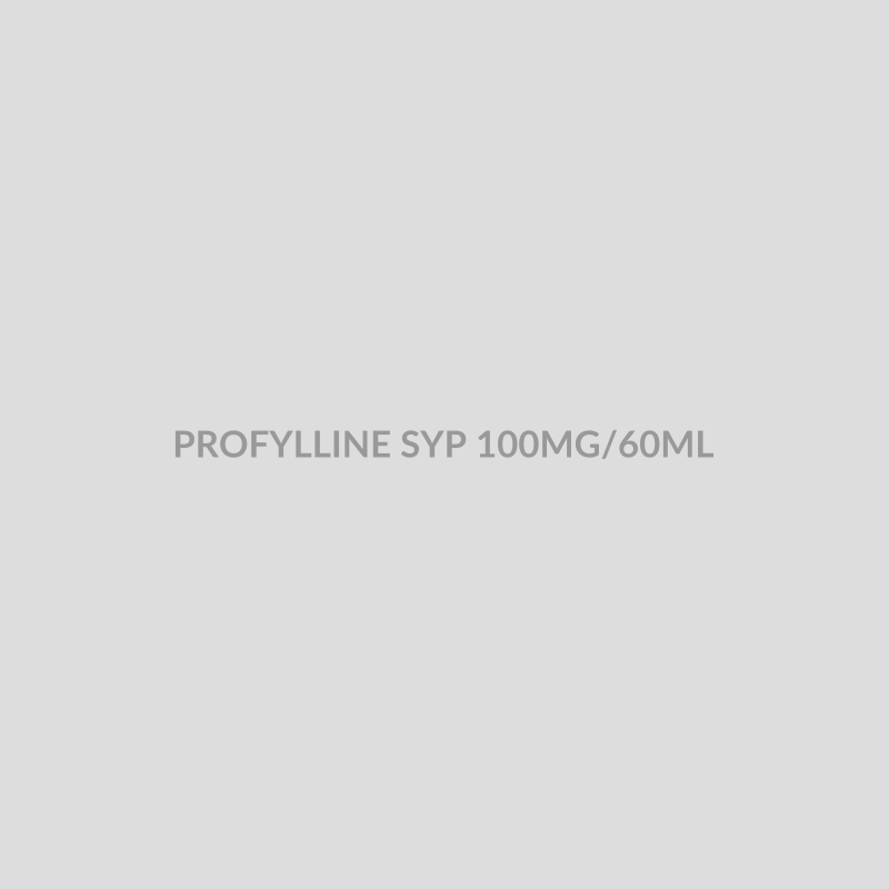 PROFYLLINE SYP 100MG/60ML - Bolan Clinic Pharmacy