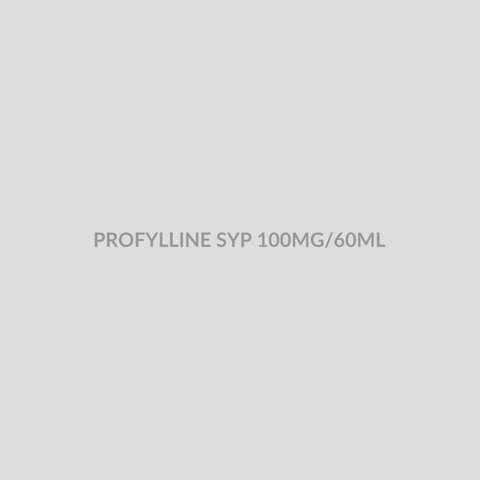 PROFYLLINE SYP 100MG/60ML - Bolan Clinic Pharmacy