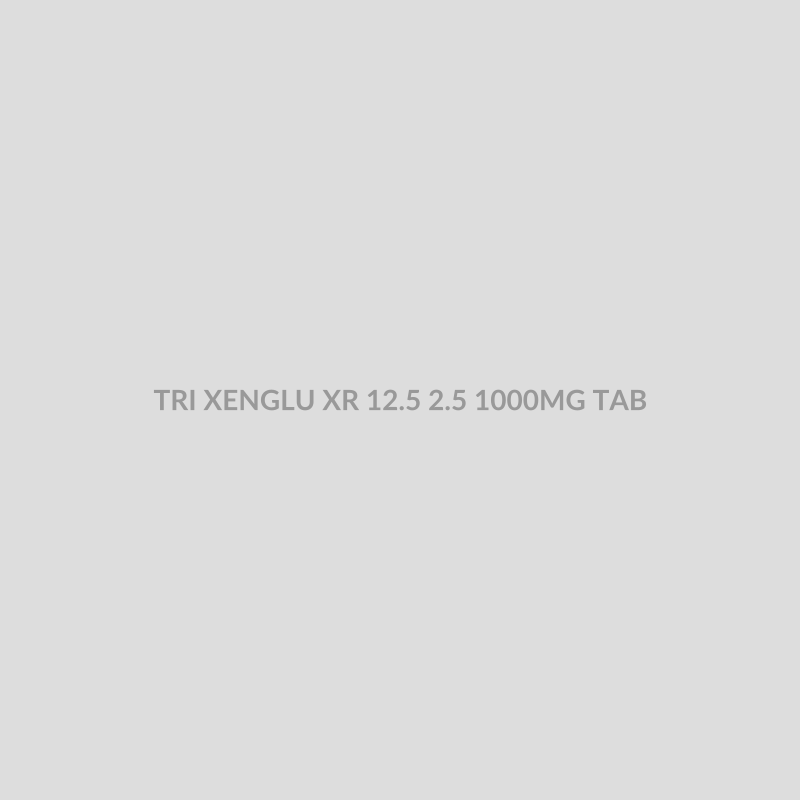 TRI XENGLU XR 12.5 2.5 1000MG TAB - Bolan Clinic Pharmacy
