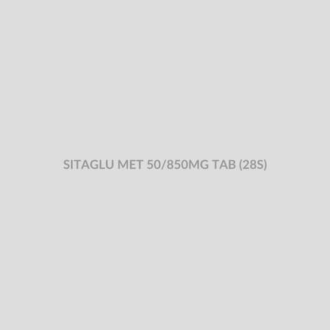 SITAGLU MET 50/850MG TAB (28S) - Bolan Clinic Pharmacy
