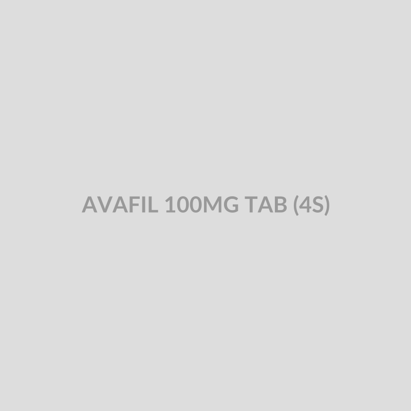 AVAFIL 100MG TAB (4S) - Bolan Clinic Pharmacy