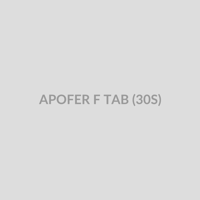 APOFER F TAB (30S) - Bolan Clinic Pharmacy