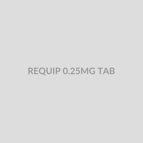 REQUIP 0.25MG TAB - Bolan Clinic Pharmacy