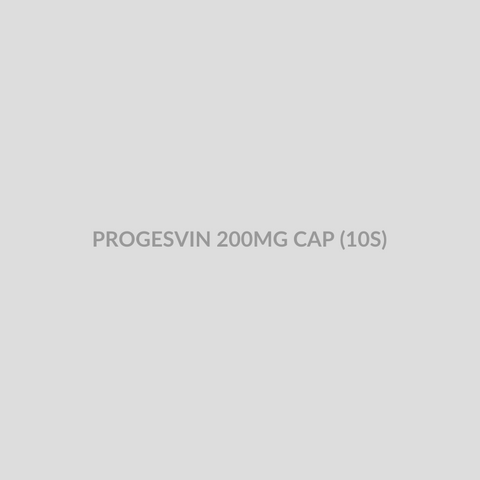PROGESVIN 200MG CAP (10S) - Bolan Clinic Pharmacy
