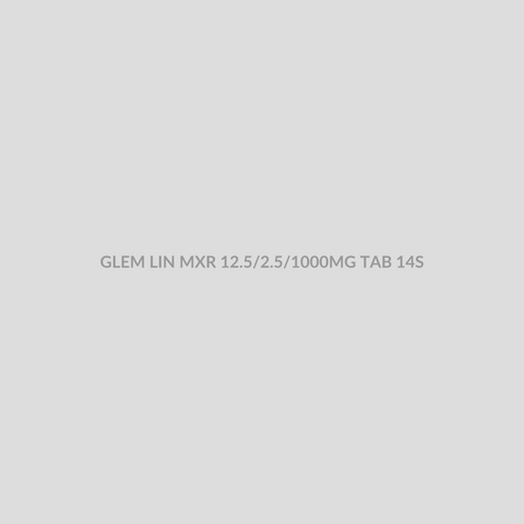 GLEM LIN MXR 12.5/2.5/1000MG TAB 14S - Bolan Clinic Pharmacy
