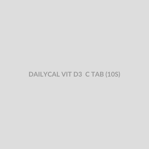 DAILYCAL VIT D3 C TAB (10S) - Bolan Clinic Pharmacy