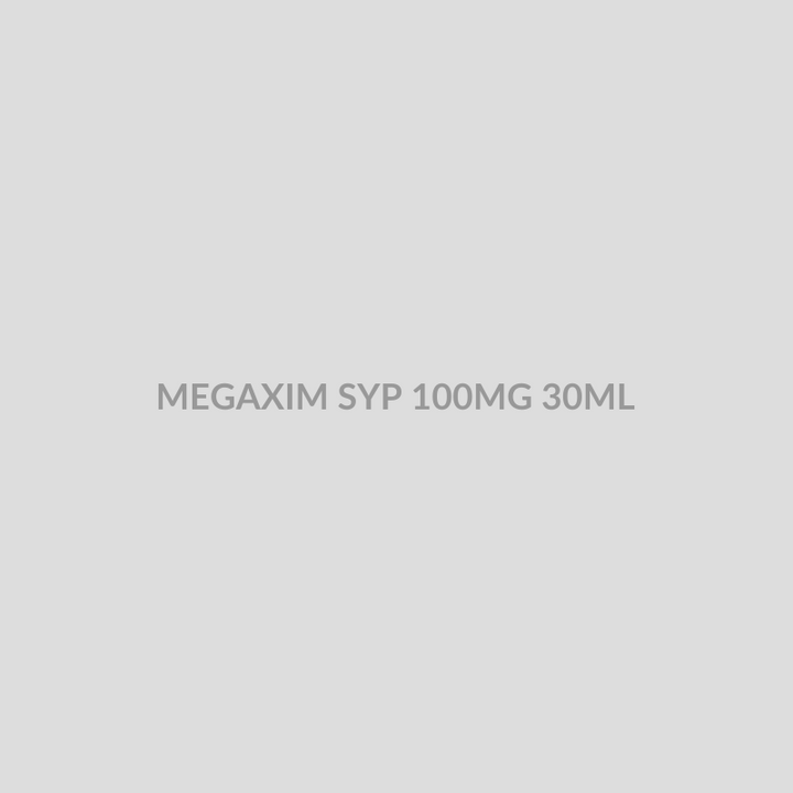 MEGAXIM SYP 100MG 30ML - Bolan Clinic Pharmacy