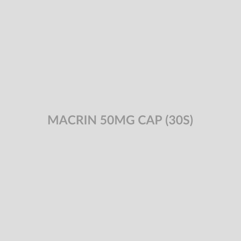 MACRIN 50MG CAP (30S) - Bolan Clinic Pharmacy