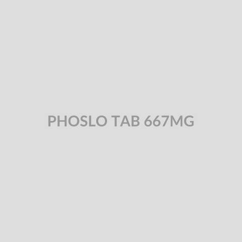PHOSLO TAB 667MG - Bolan Clinic Pharmacy