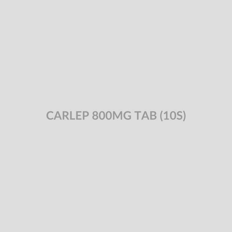 CARLEP 800MG TAB (10S) - Bolan Clinic Pharmacy