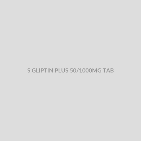 S GLIPTIN PLUS 50/1000MG TAB - Bolan Clinic Pharmacy