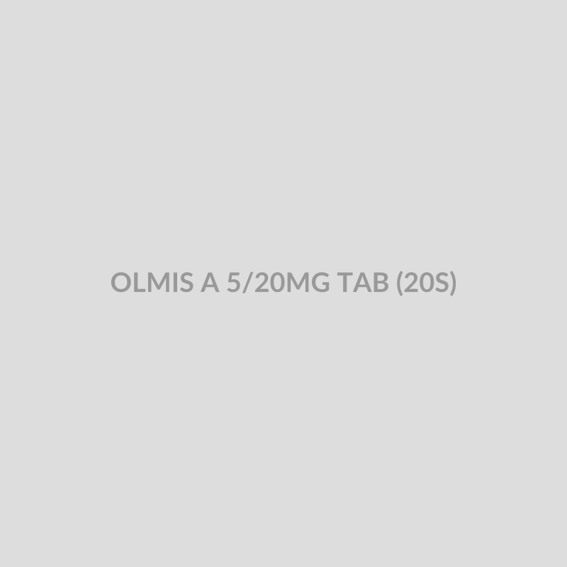 OLMIS A 5/20MG TAB (20S) - Bolan Clinic Pharmacy