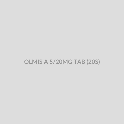 OLMIS A 5/20MG TAB (20S) - Bolan Clinic Pharmacy