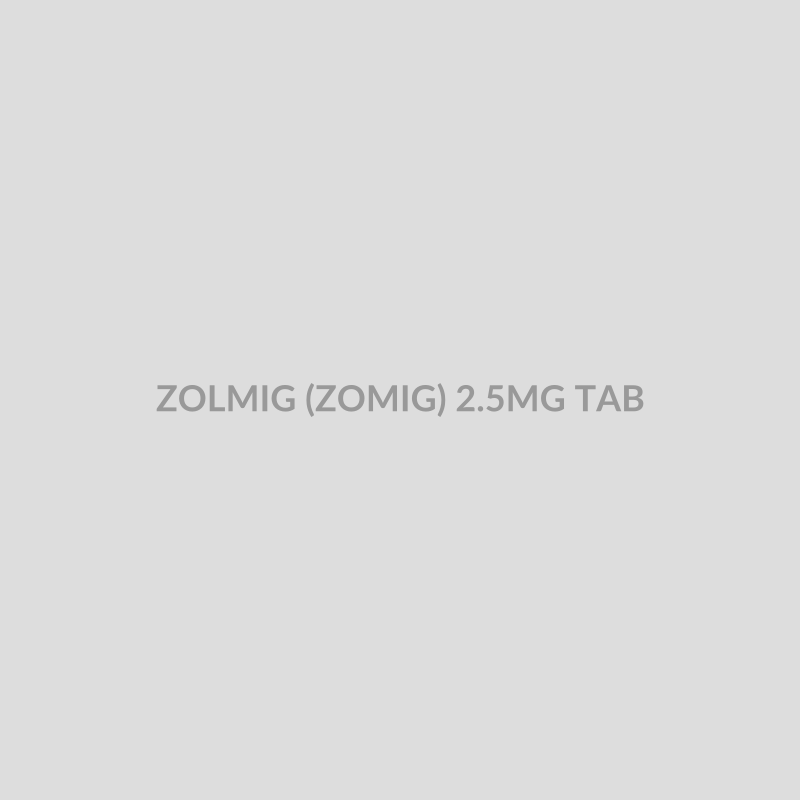 ZOLMIG (ZOMIG) 2.5MG TAB - Bolan Clinic Pharmacy