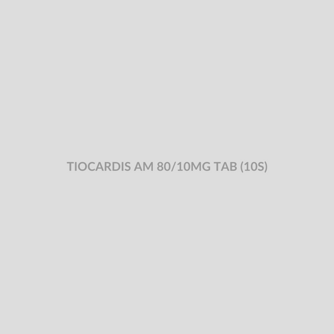 TIOCARDIS AM 80/10MG TAB (10S) - Bolan Clinic Pharmacy