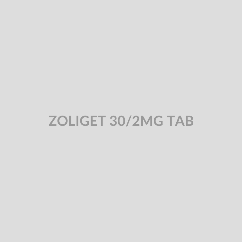ZOLIGET 30/2MG TAB - Bolan Clinic Pharmacy