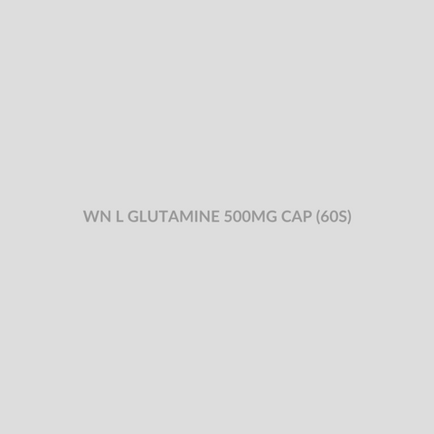 WN L GLUTAMINE 500MG CAP (60S) - Bolan Clinic Pharmacy