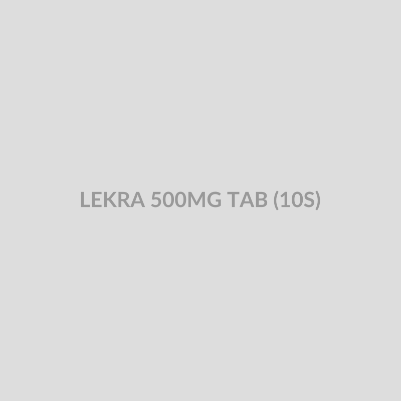 LEKRA 500MG TAB (10S) - Bolan Clinic Pharmacy