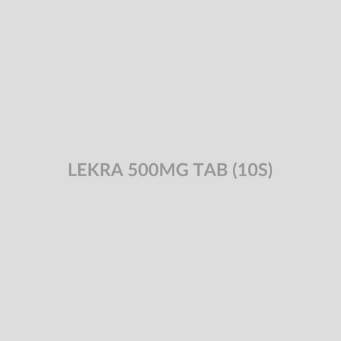 LEKRA 500MG TAB (10S) - Bolan Clinic Pharmacy