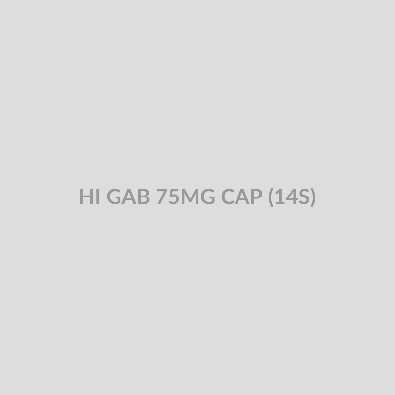 HI GAB 75MG CAP (14S) - Bolan Clinic Pharmacy