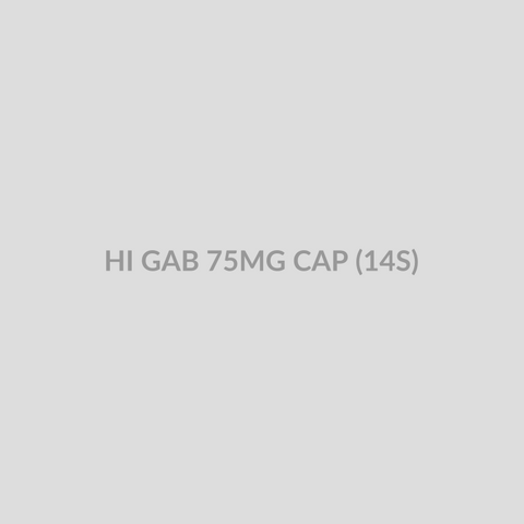 HI GAB 75MG CAP (14S) - Bolan Clinic Pharmacy