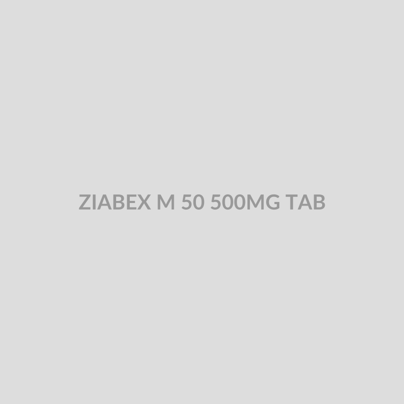 ZIABEX M 50 500MG TAB - Bolan Clinic Pharmacy