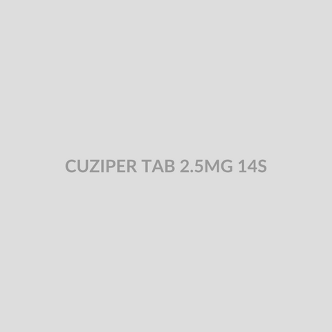 CUZIPER TAB 2.5MG 14S - Bolan Clinic Pharmacy