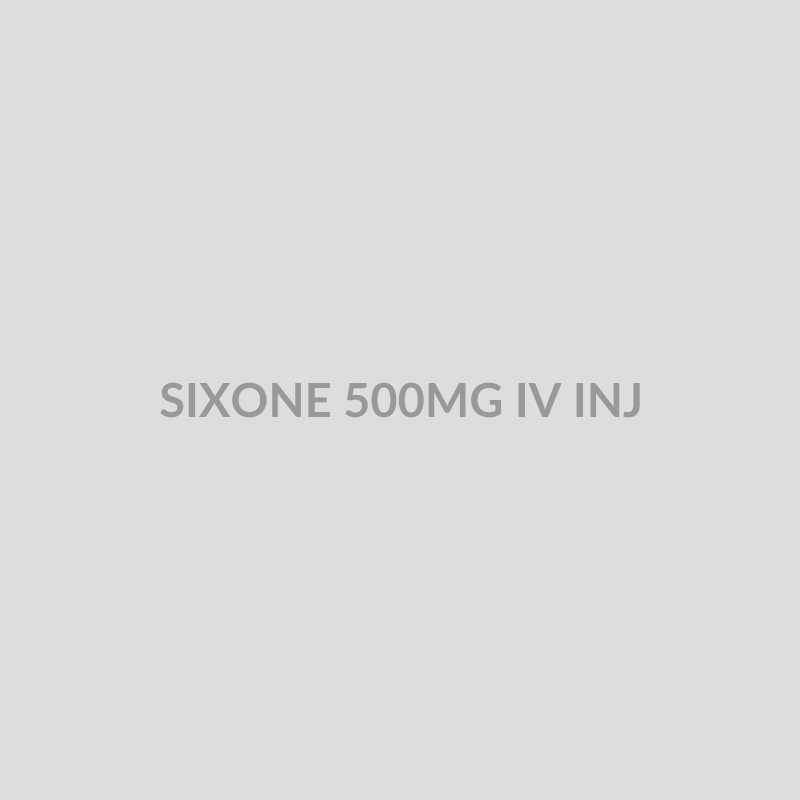 SIXONE 500MG IV INJ - Bolan Clinic Pharmacy