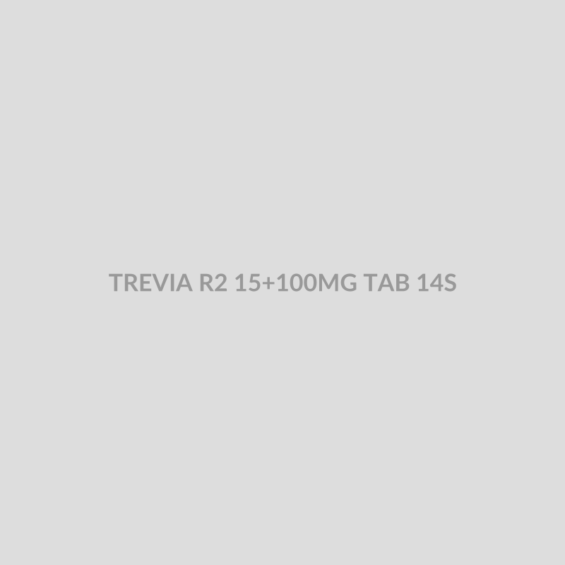 TREVIA R2 15+100MG TAB 14S - Bolan Clinic Pharmacy