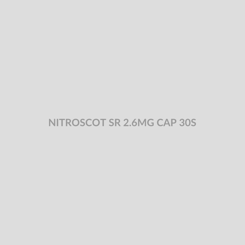 NITROSCOT SR 2.6MG CAP 30S - Bolan Clinic Pharmacy